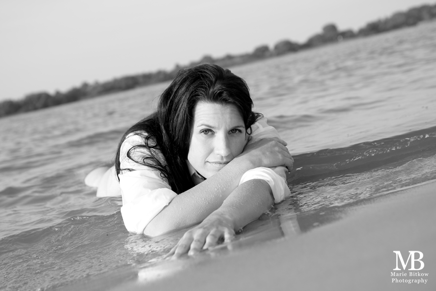 At the beach